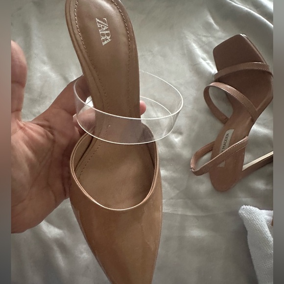 Zara Nude heels - Picture 2 of 4